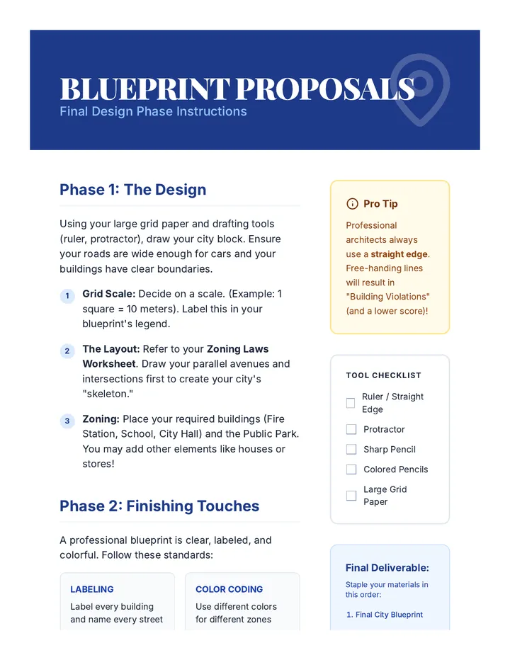 Blueprint Proposals Activity
