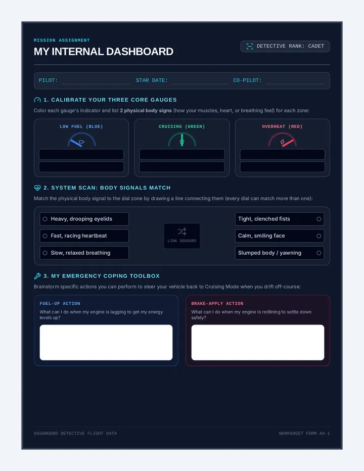 Dashboard Detectives Worksheet