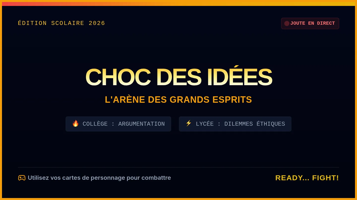 Arène des Idées Slides
