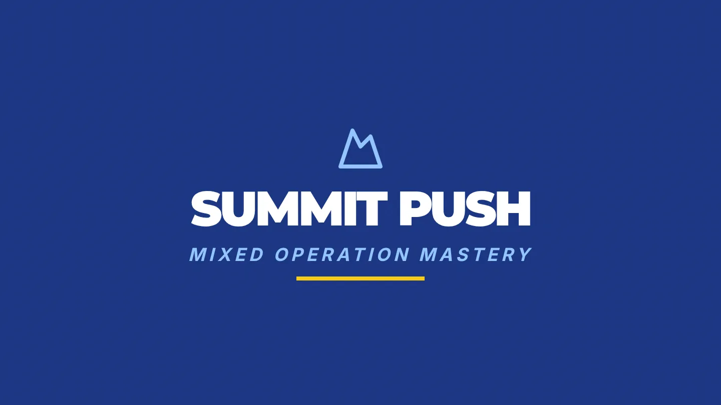 Summit Push Slides