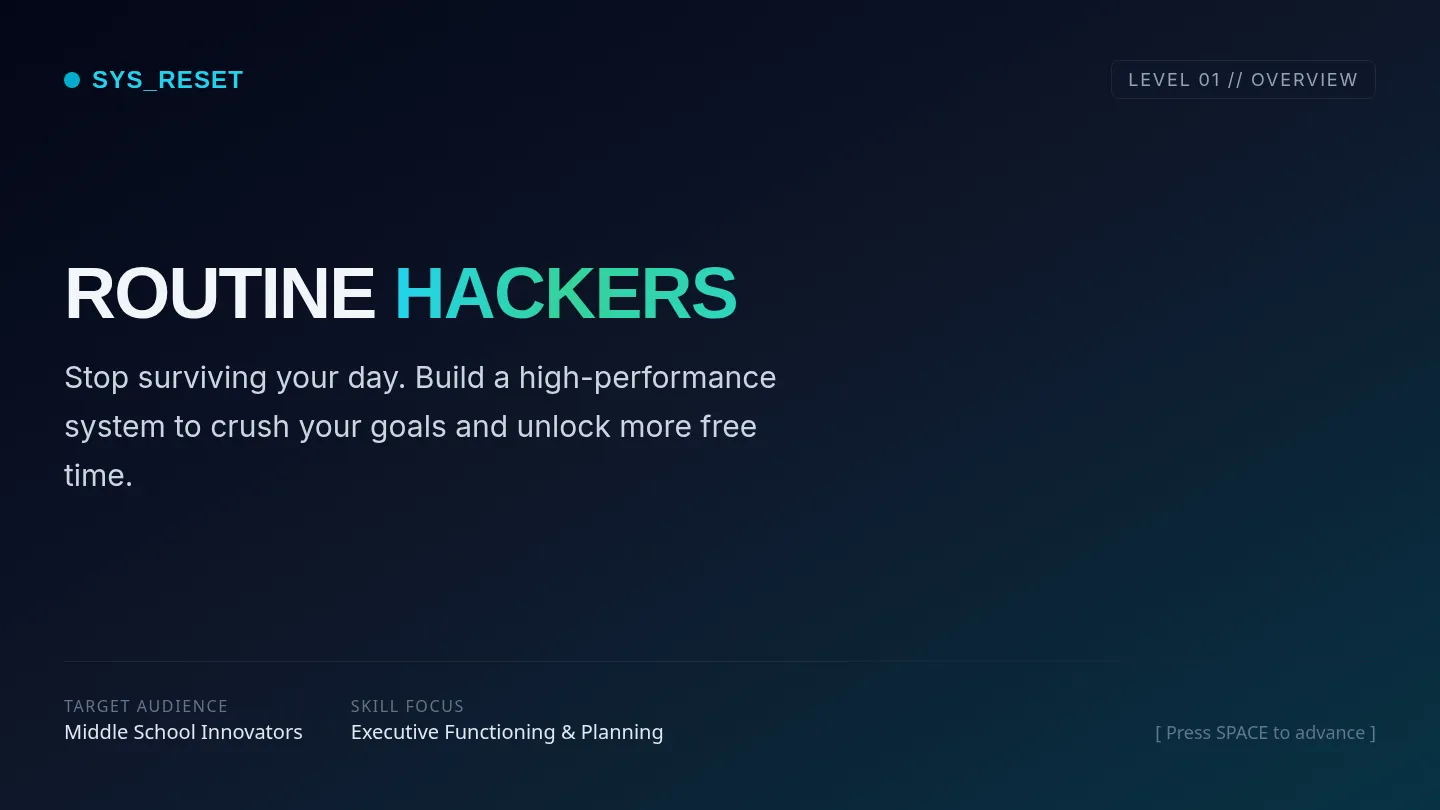 Routine Hackers Slides