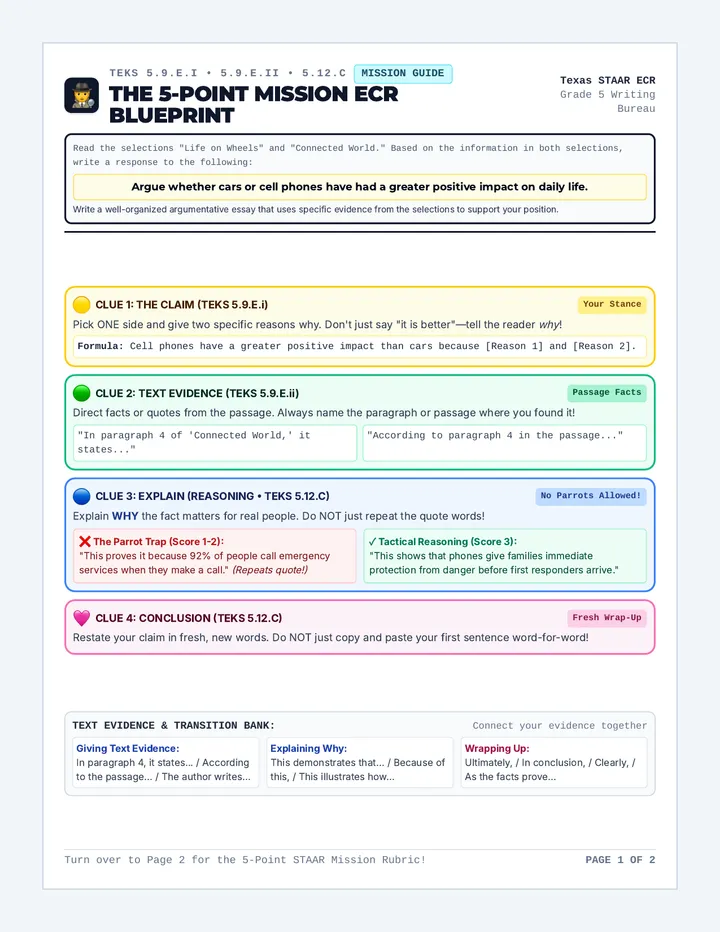 Mission Case Anchor Handout
