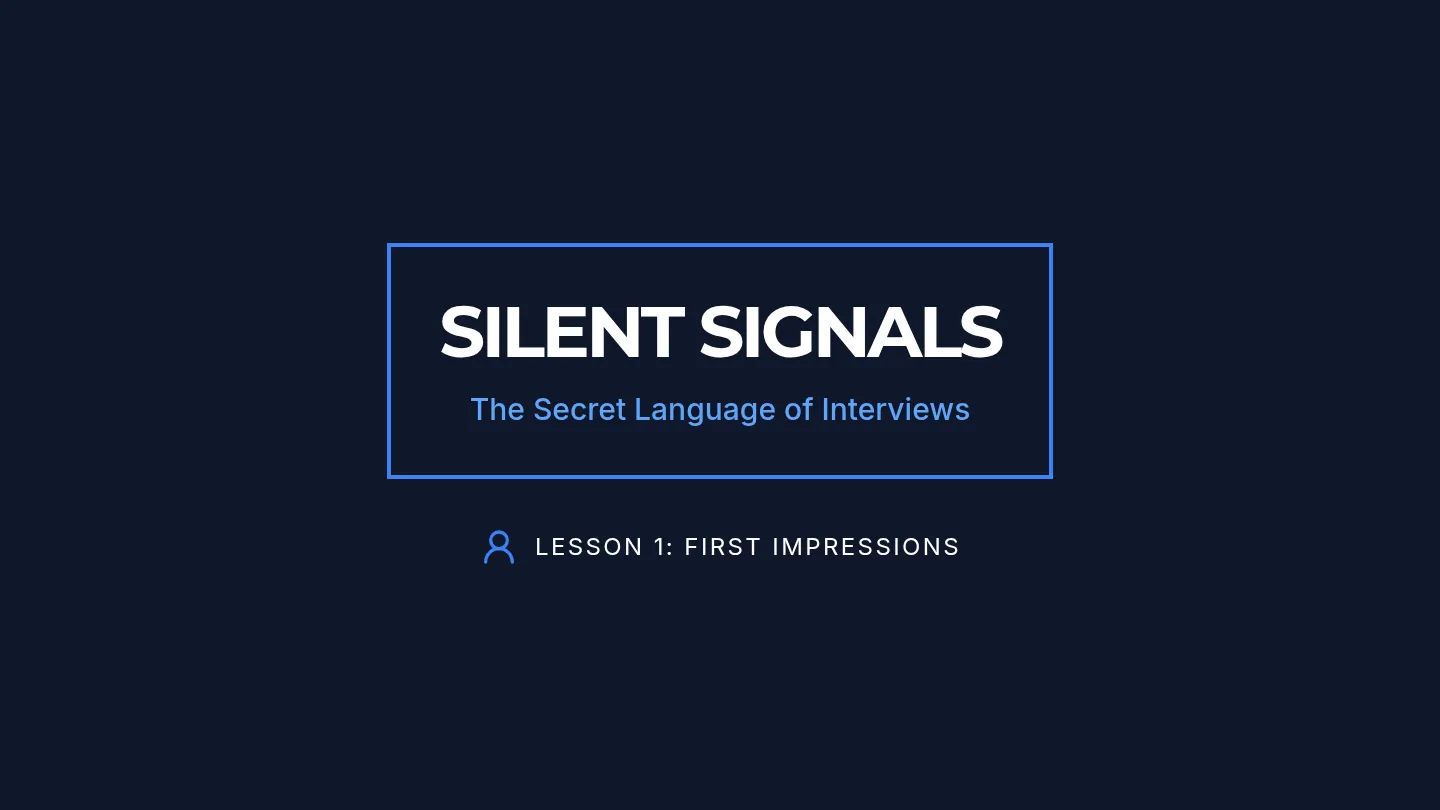 Silent Signals Slides