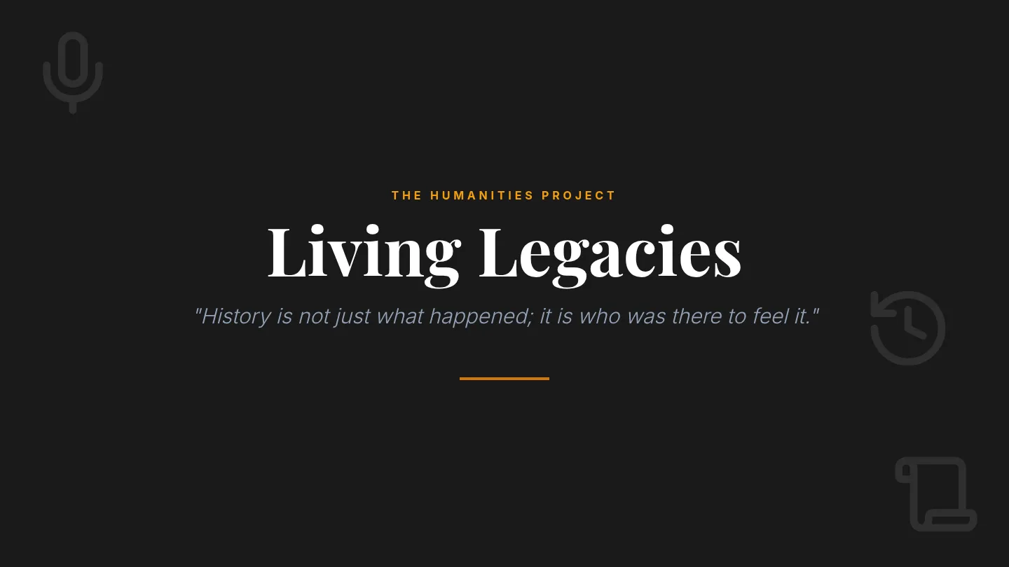 Living Legacies Slides