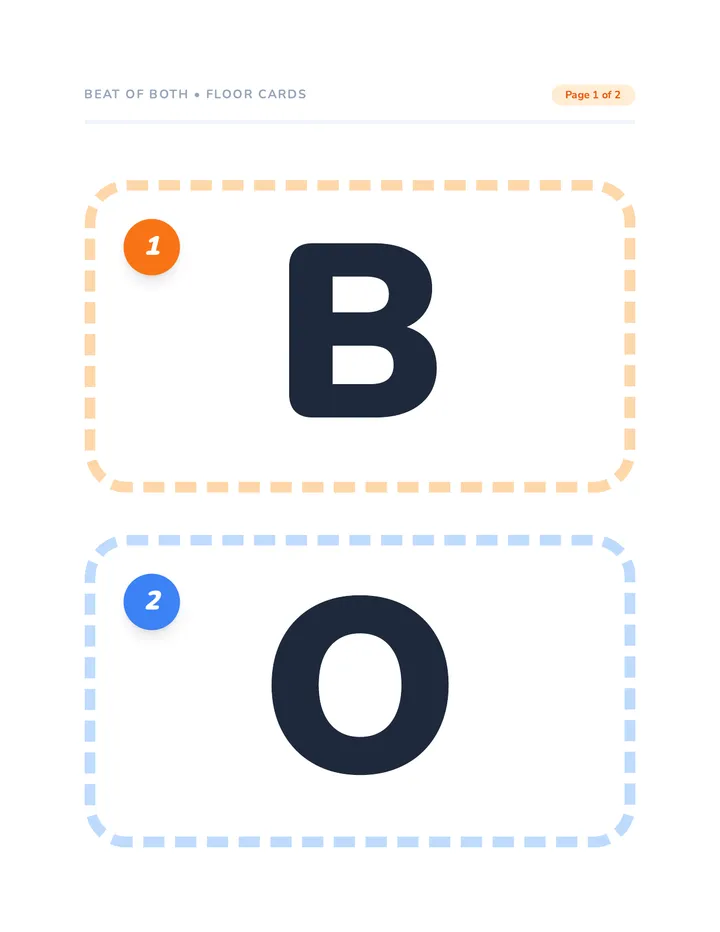 Both Floor Letters