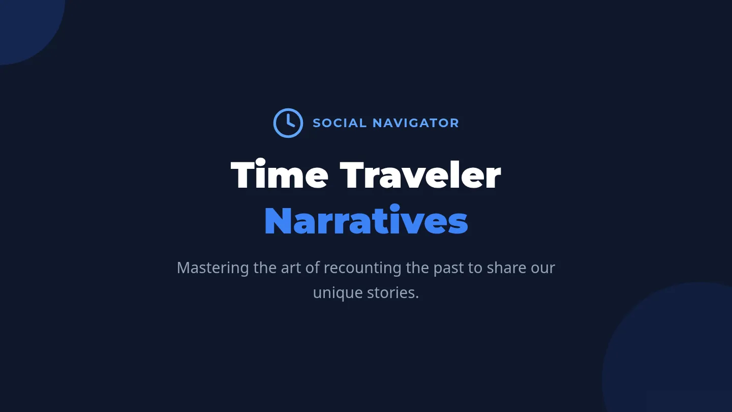 Time Traveler Slides