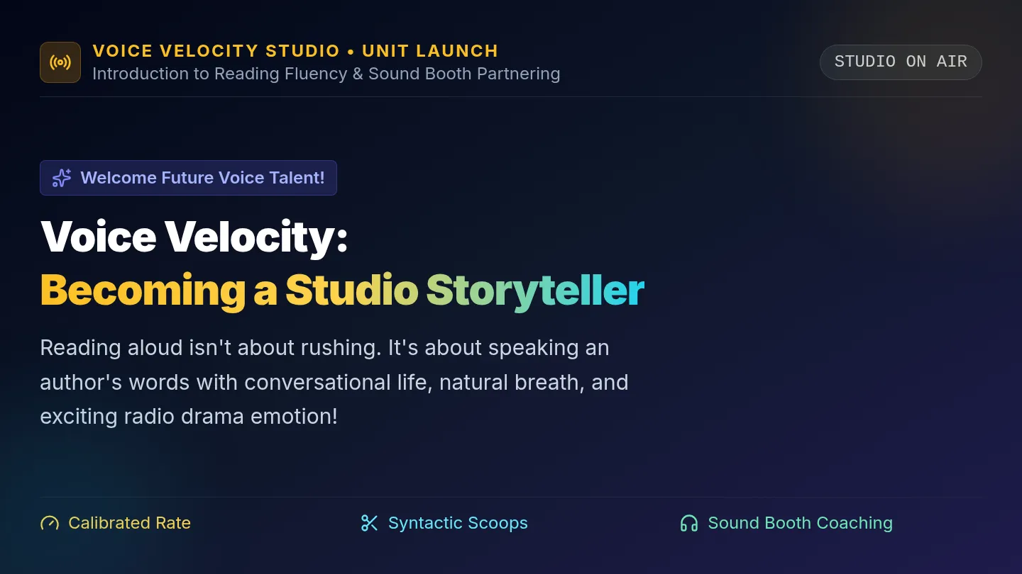Studio Kickoff Slides