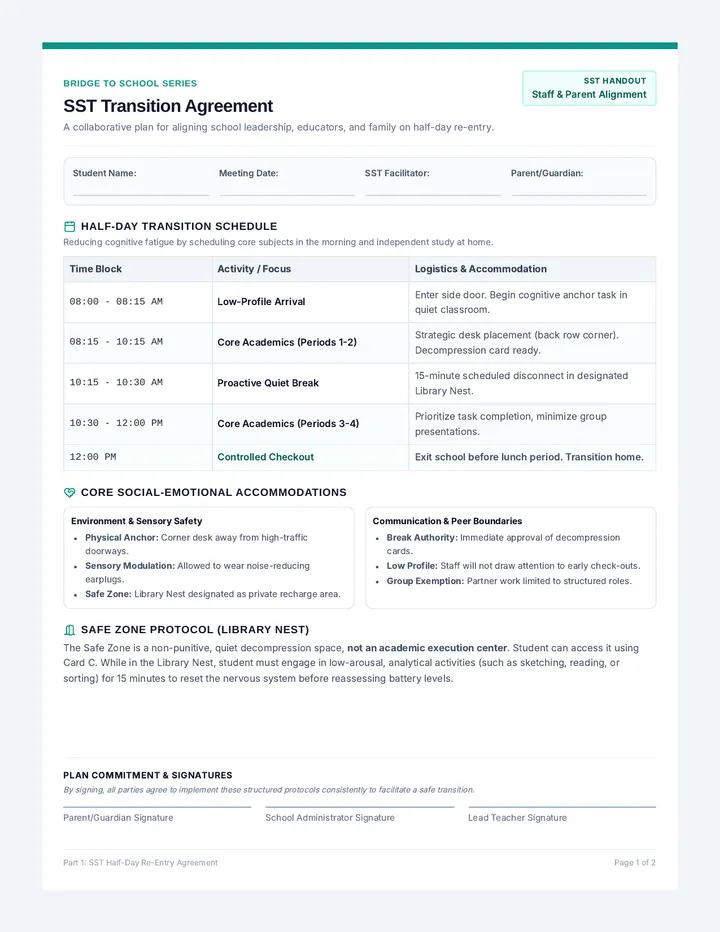 SST Collaboration Packet