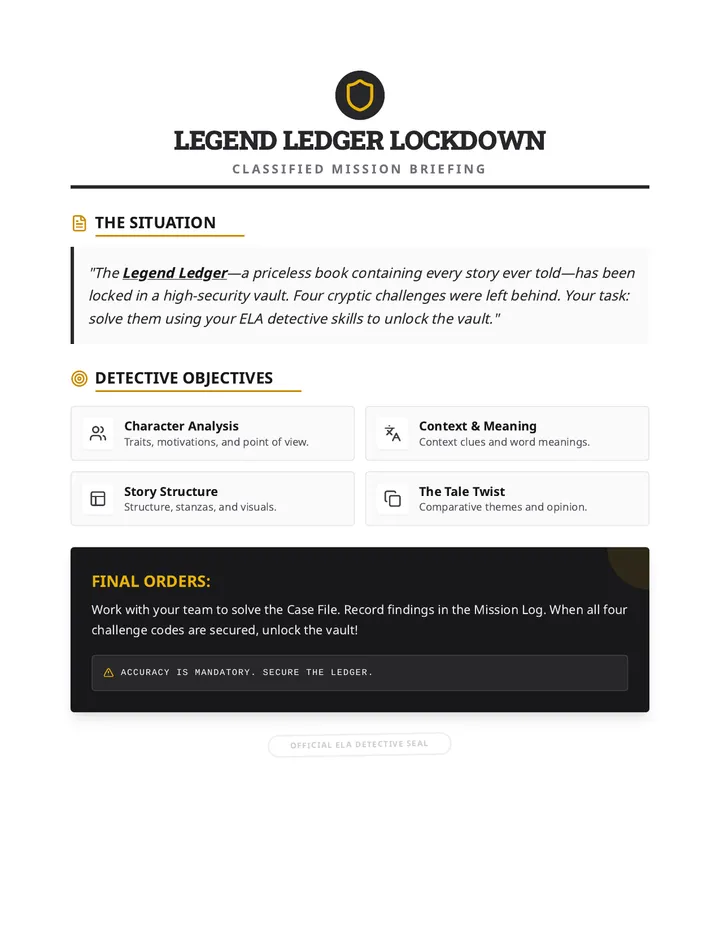 Mission Briefing Document