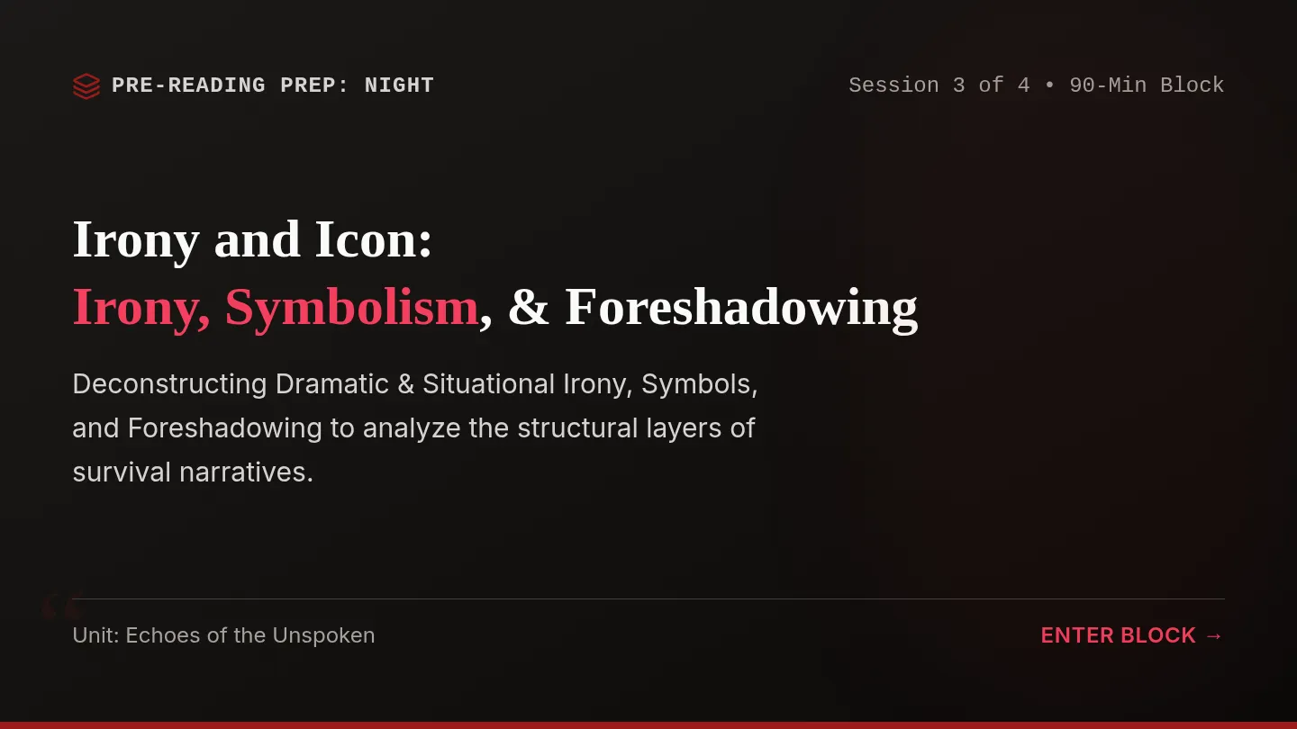 Irony and Icon Slides