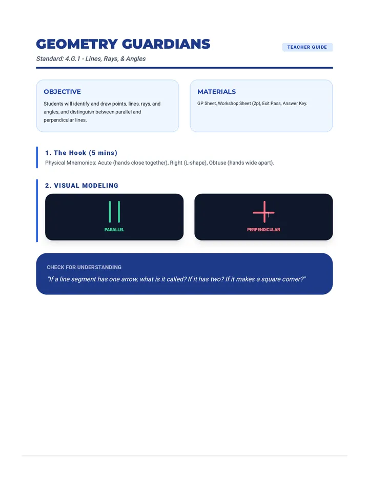 Geometry Guardians Master Packet 4.G.1 Fixed