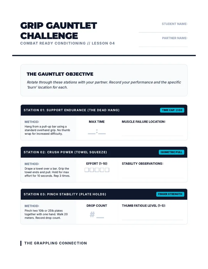 Grip Gauntlet Challenge