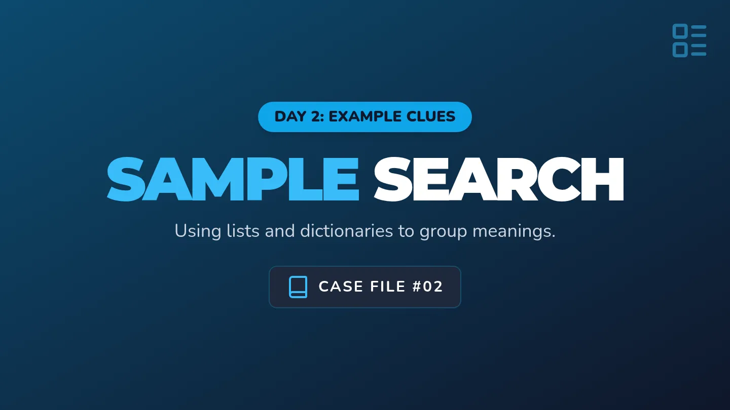 Sample Search Slides Revised