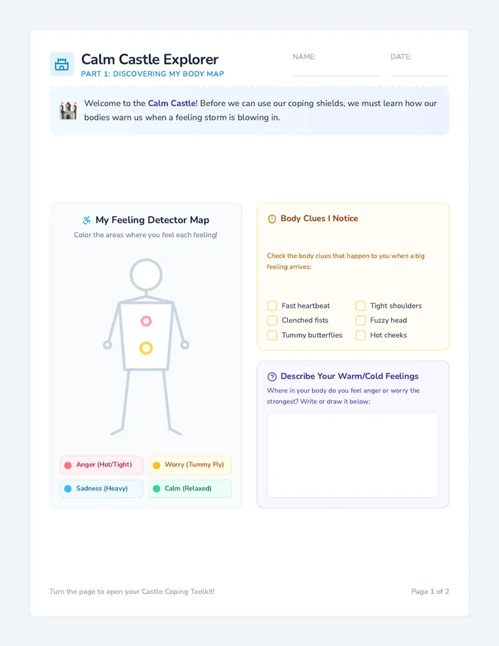 Calm Castle Student Workbook
