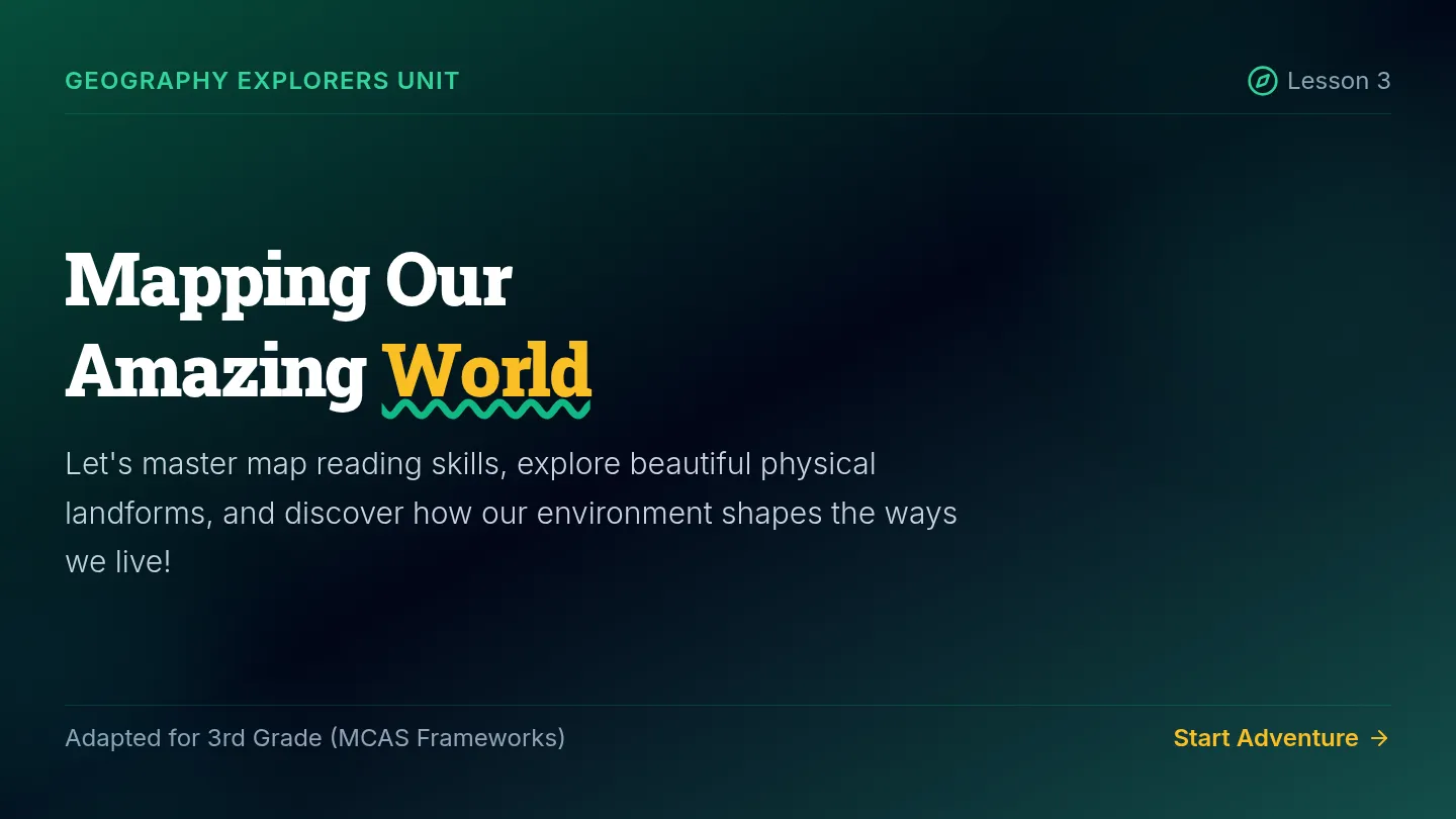 Mapping Our World Slides