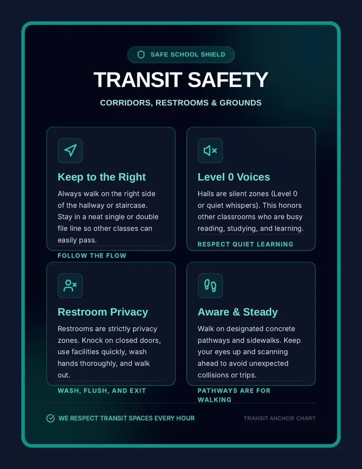 Transit Safety Poster