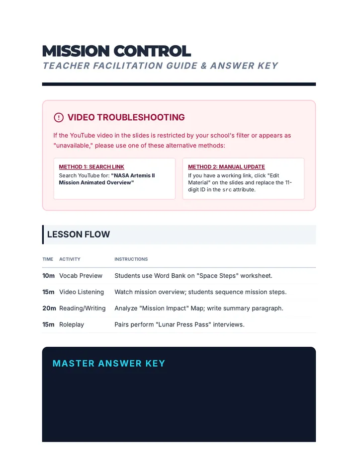 Mission Control Guide