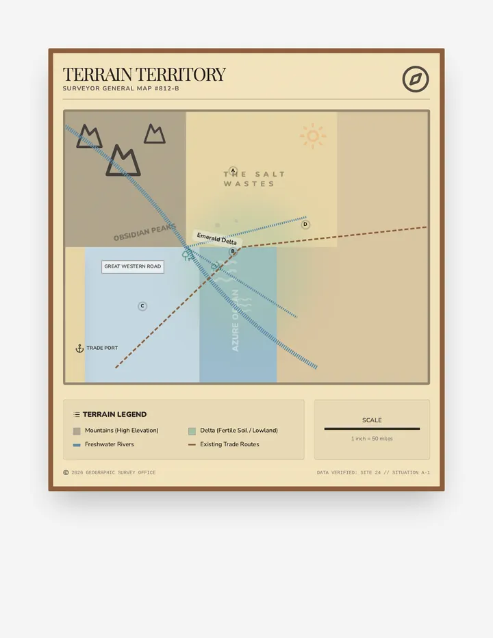 Terrain Territory Maps