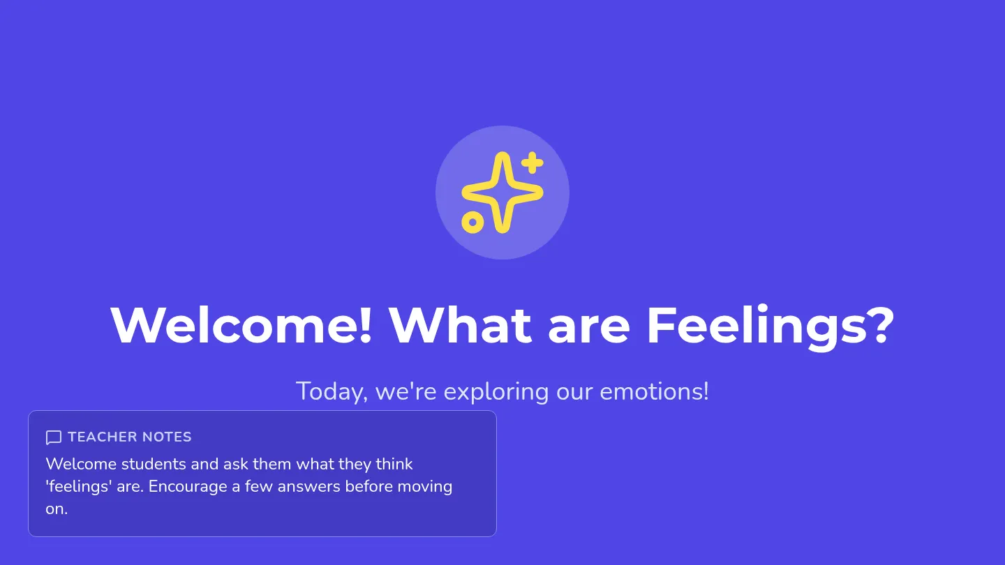 Emotions Slide Deck Presentation