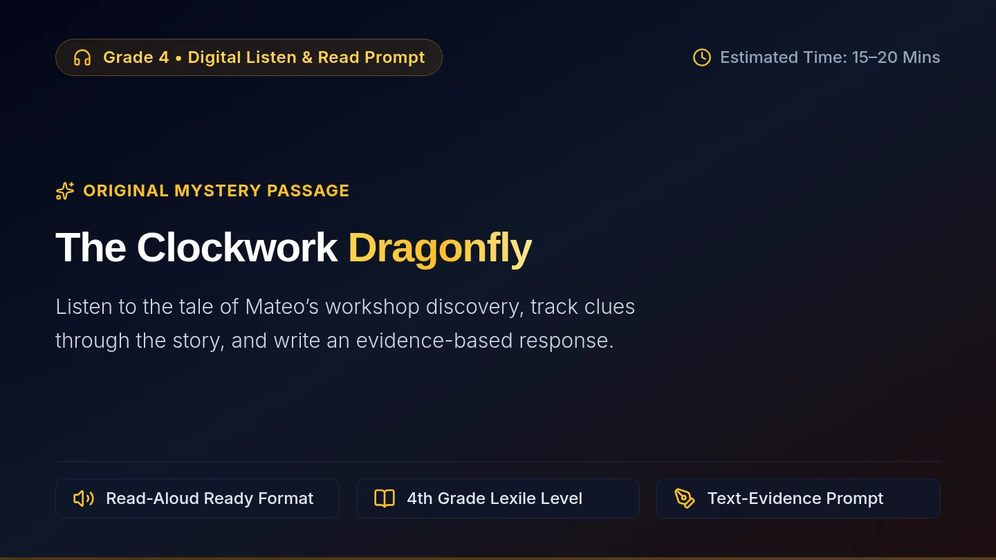 Clockwork Dragonfly Prompt Slides