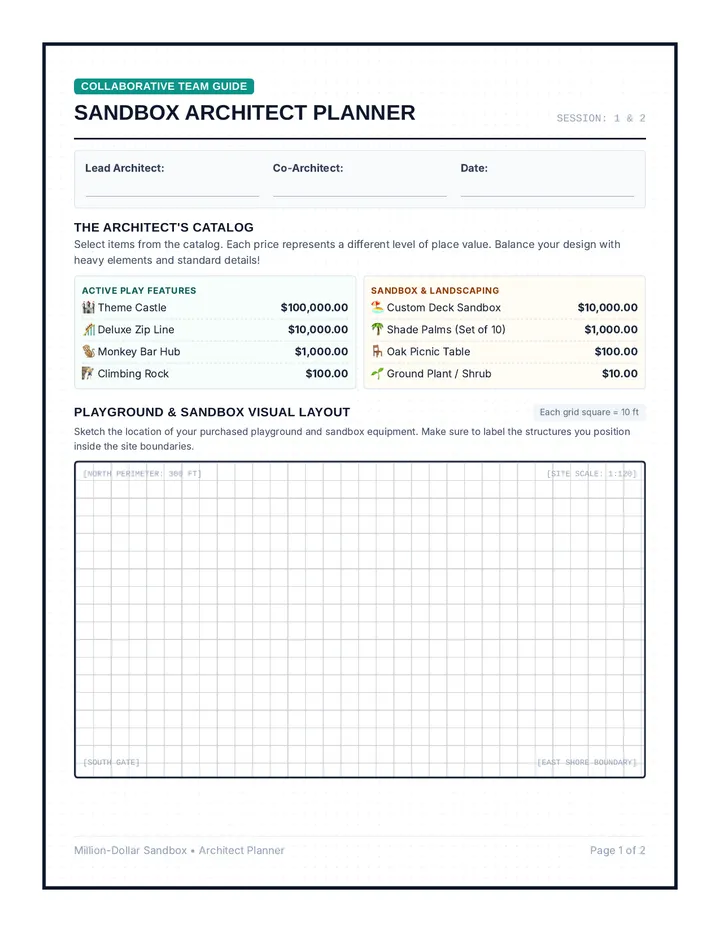 Sandbox Architect Planner