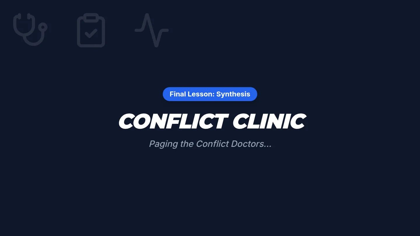 Conflict Clinic Slides