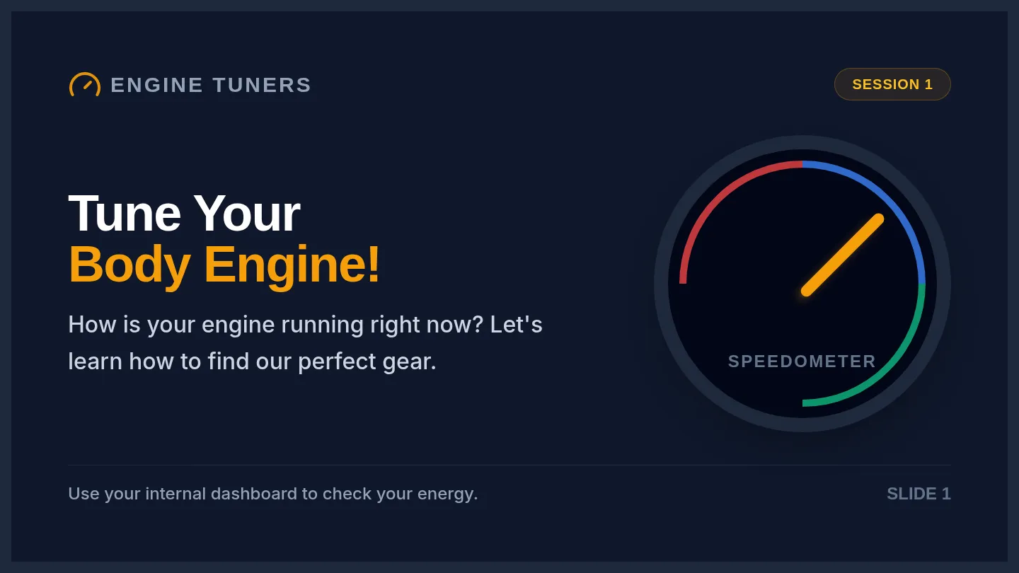 Engine Speed Slides