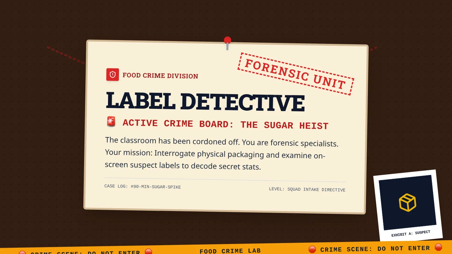 Label Detective Briefing Slides