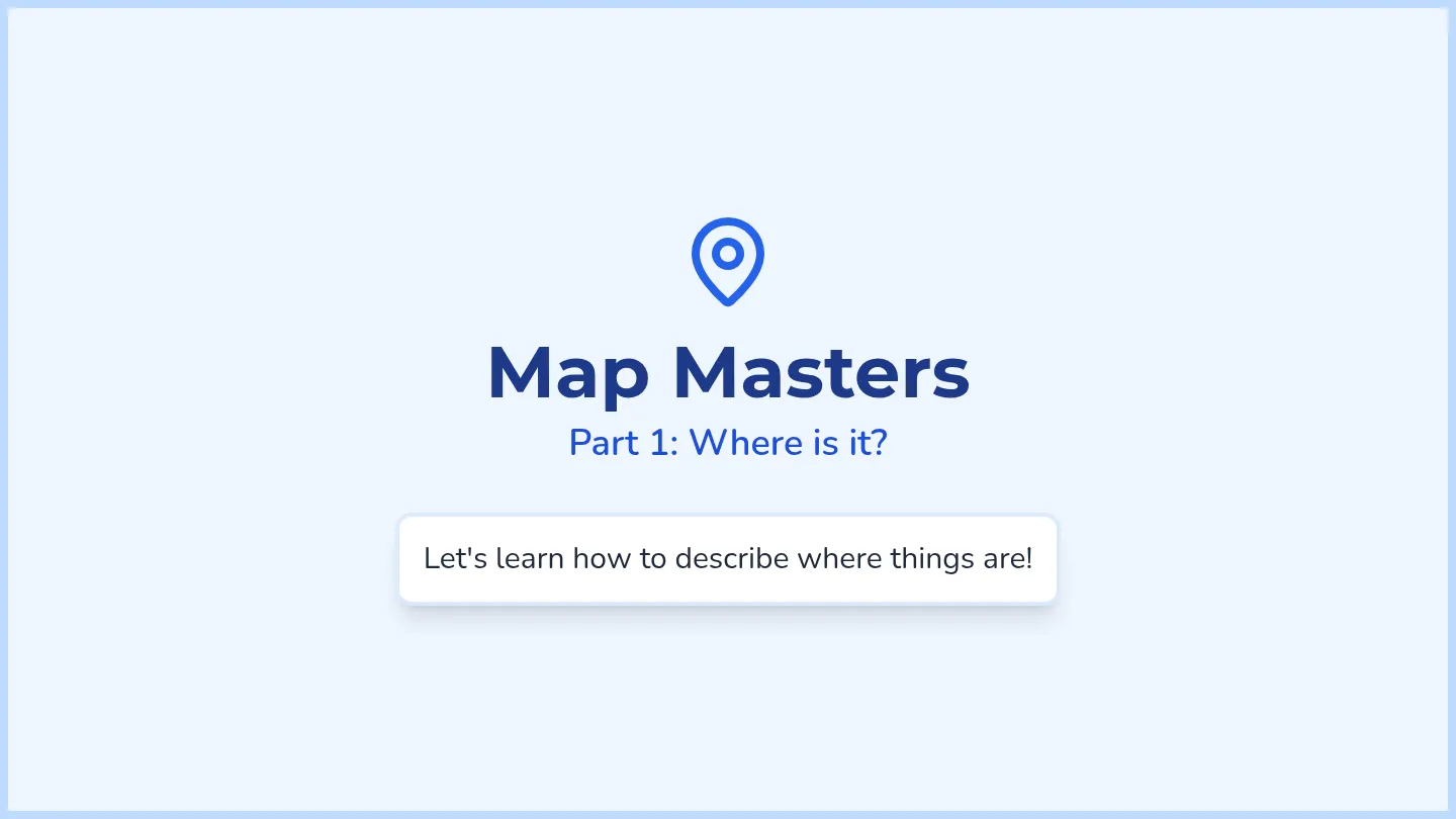 Spatial Prepositions Slides
