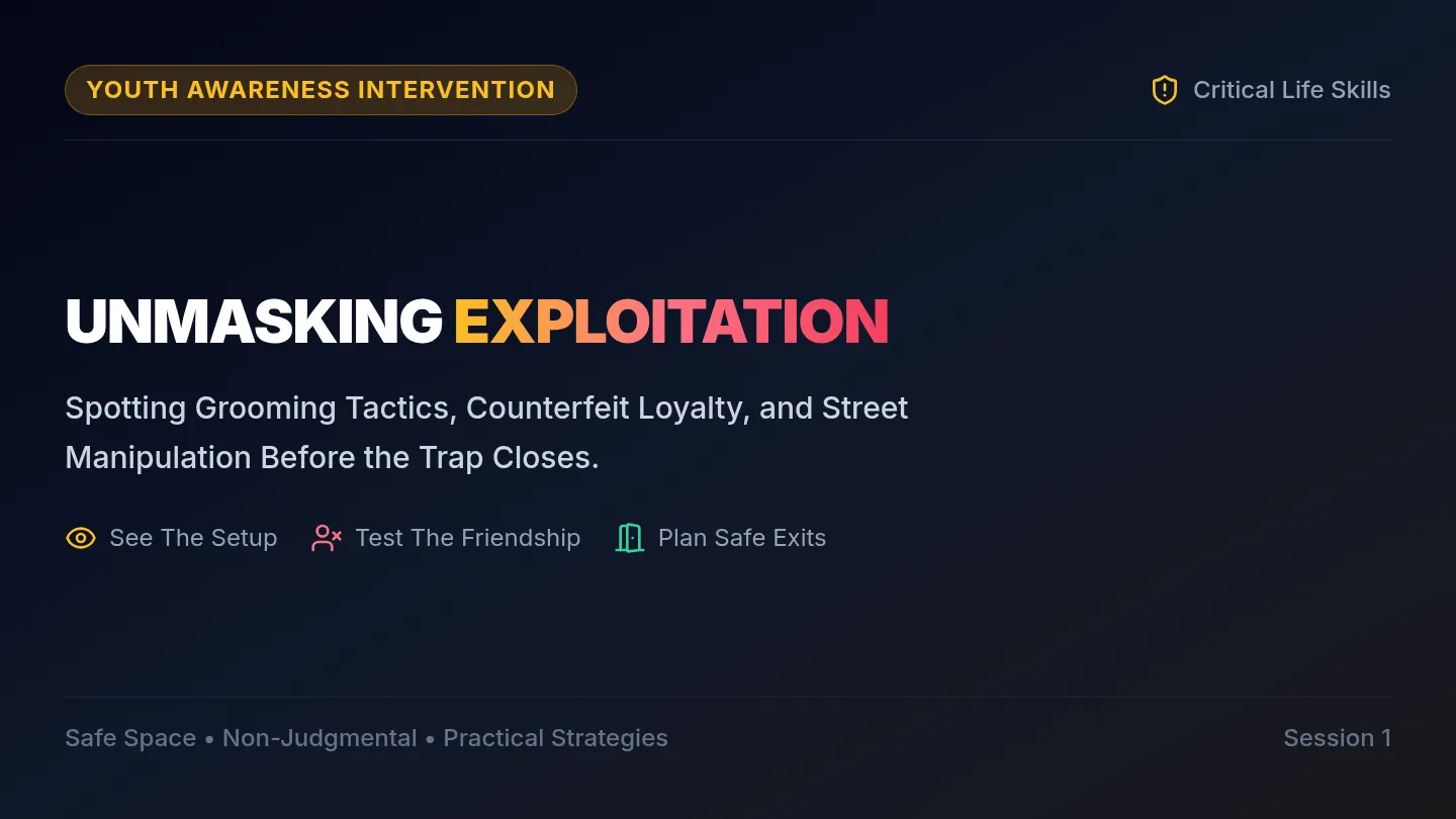Unmasking Exploitation Slide Deck