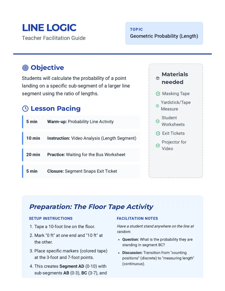 Line Logic Teacher Guide
