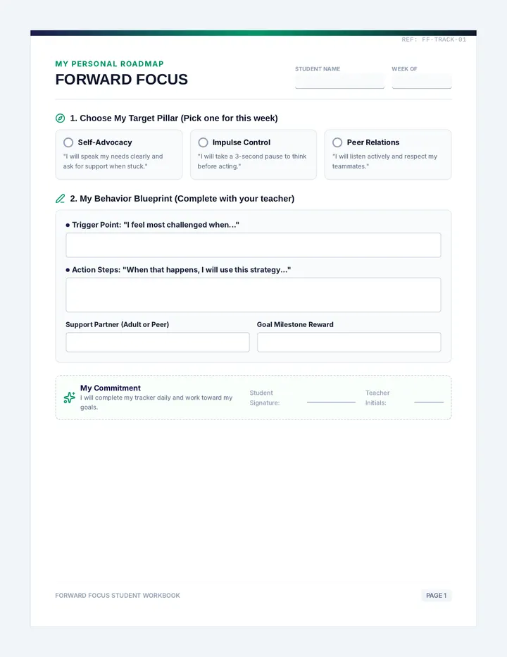 Forward Focus Student Tracker