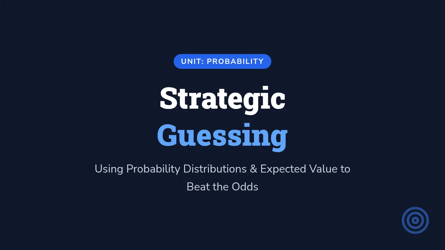 Strategic Guessing Slides