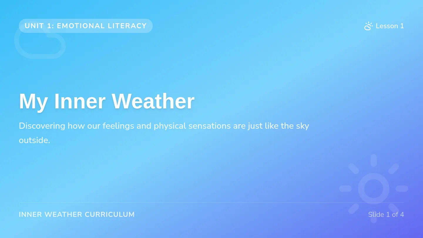 Weather Forecast Slides