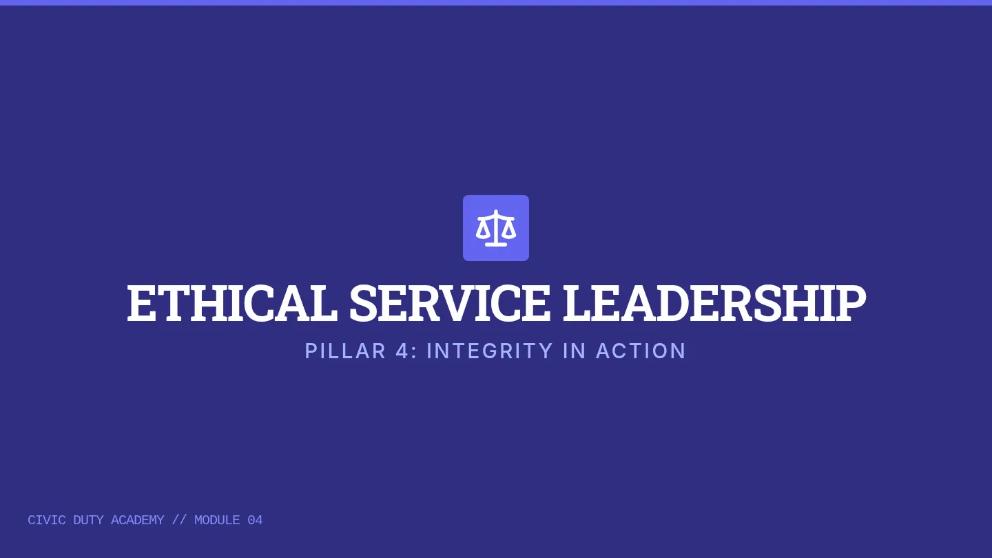 Ethical Leadership Slides