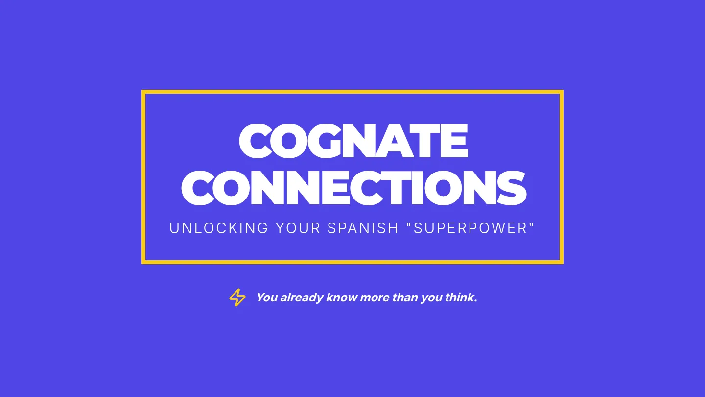 Cognate Connection Slides
