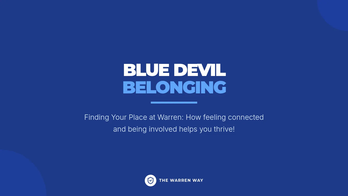 Blue Devil Belonging Slides