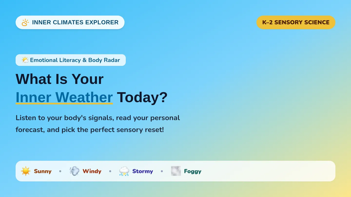 Sensory Weather Slides
