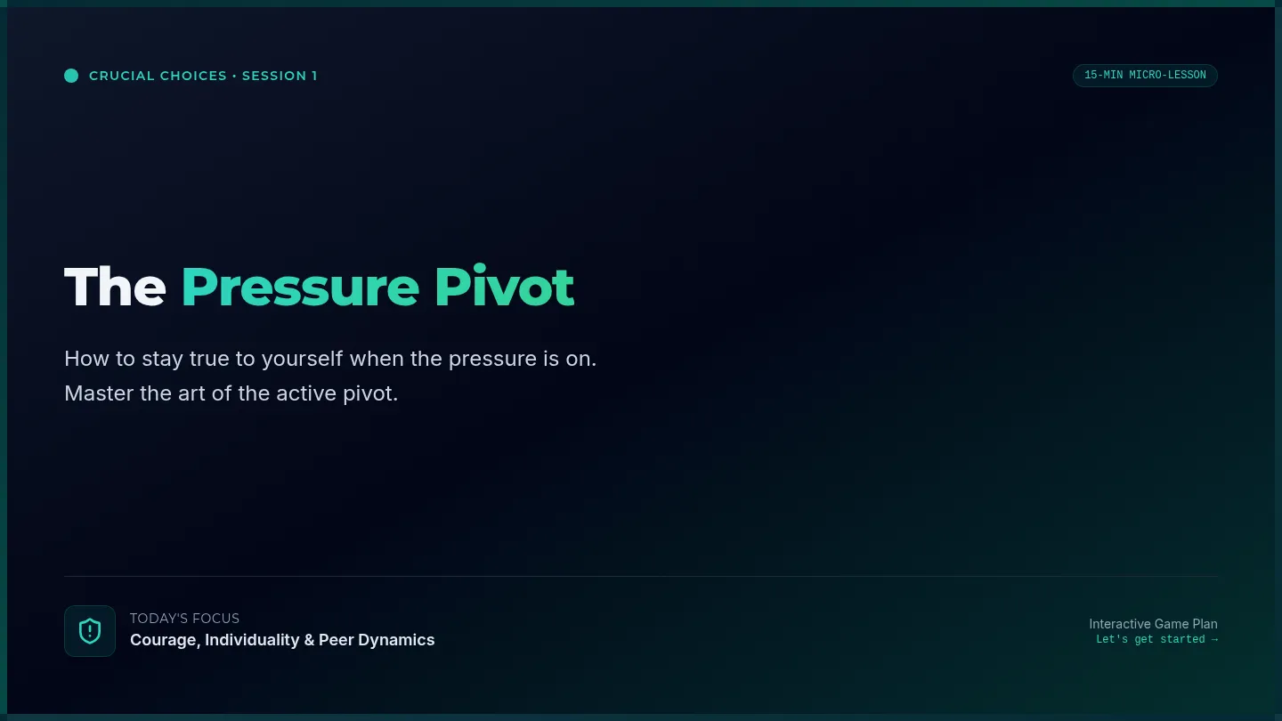 Pressure Pivot Slides
