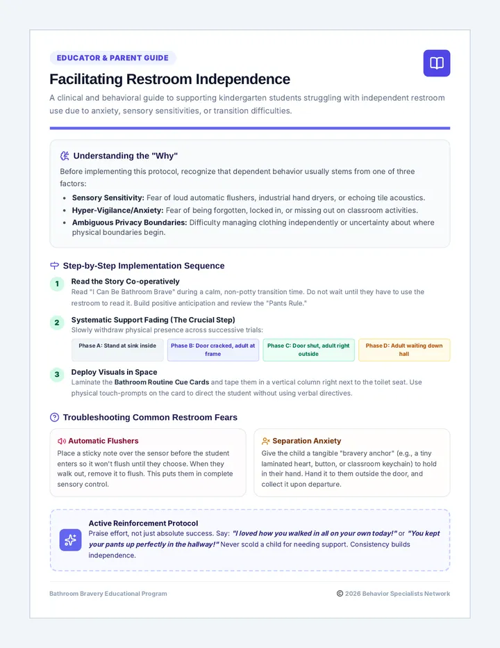 Bathroom Brave Teacher Guide