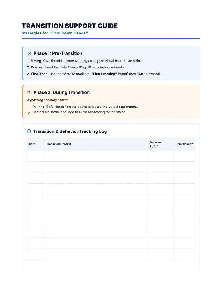 Transition Support Guide