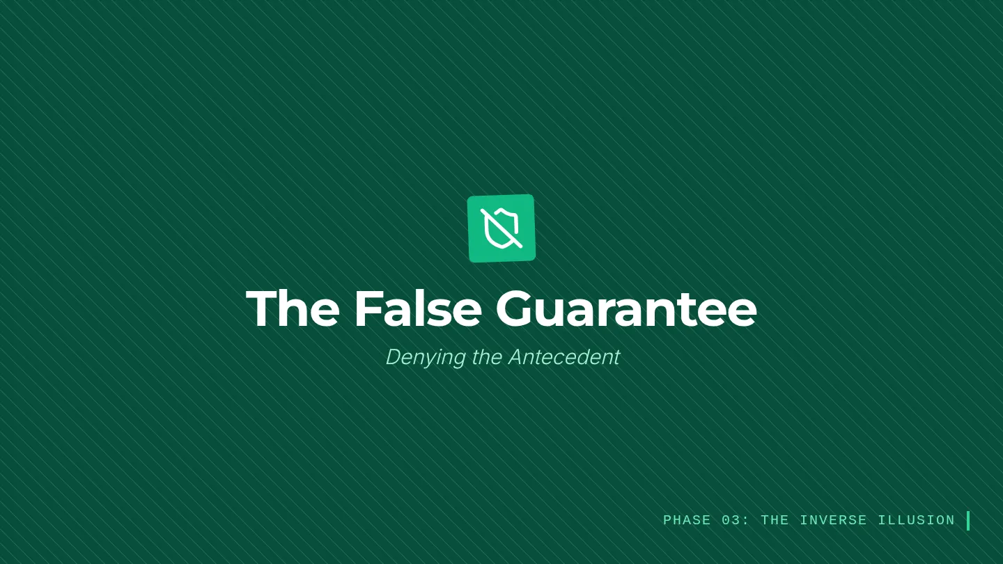 False Guarantee Slides