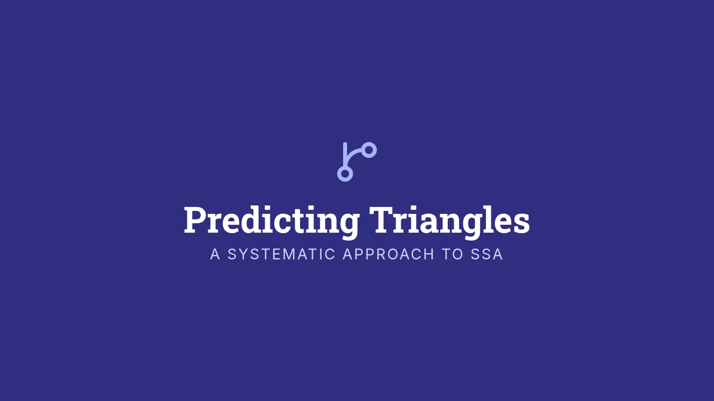 Predicting Triangles Slides