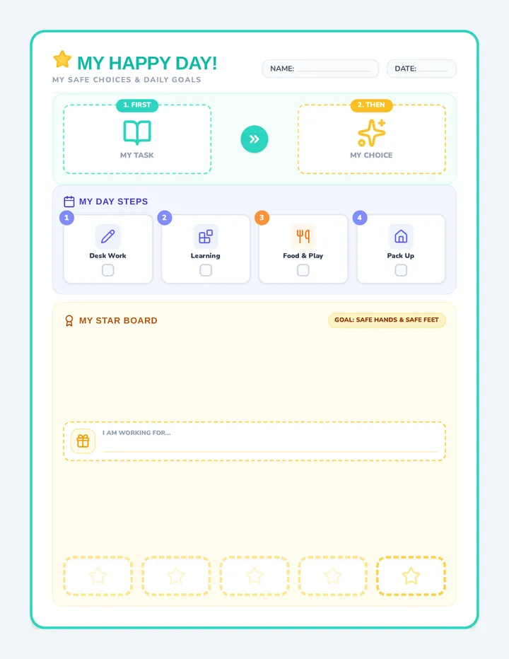 Calm and Capable Behavior Bundle