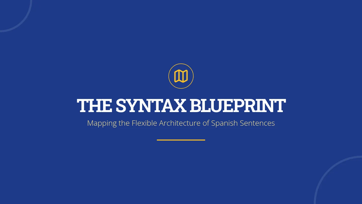 Syntax Blueprint Slides