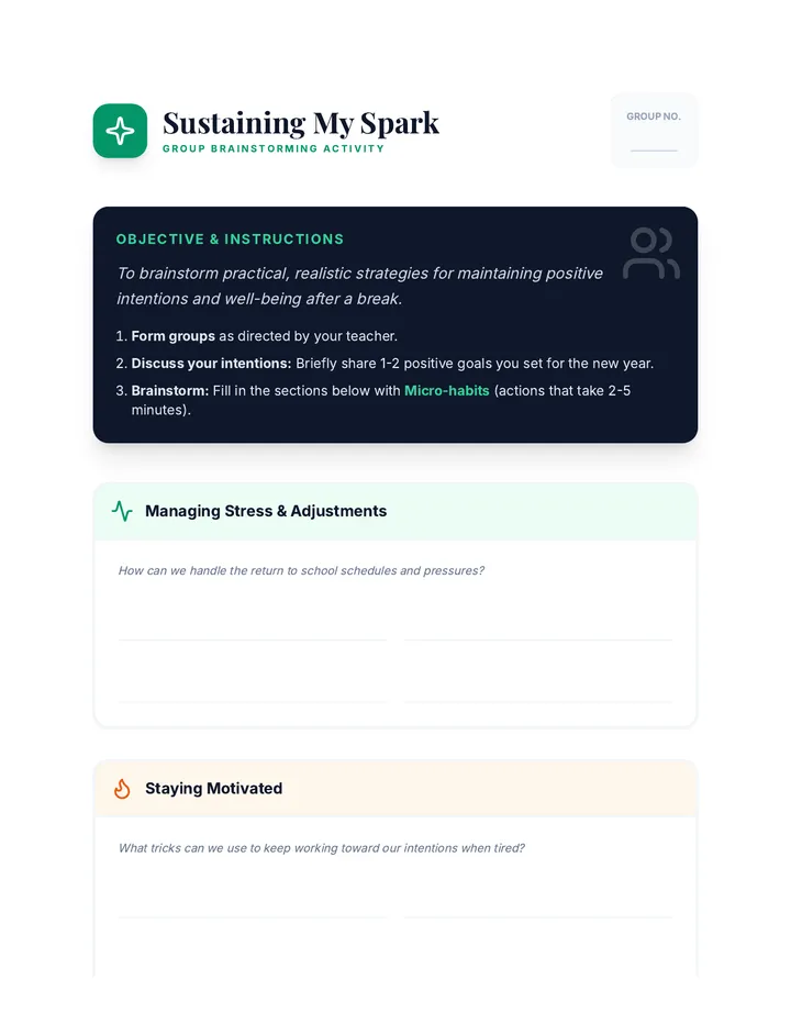 Sustaining My Spark Activity