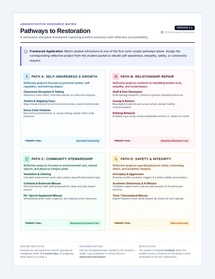 Restorative Matrix Poster