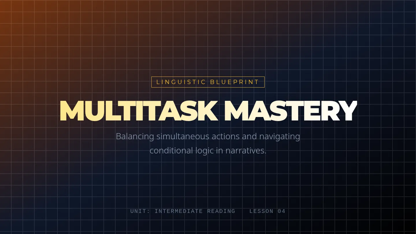 Multitask Mastery Slides