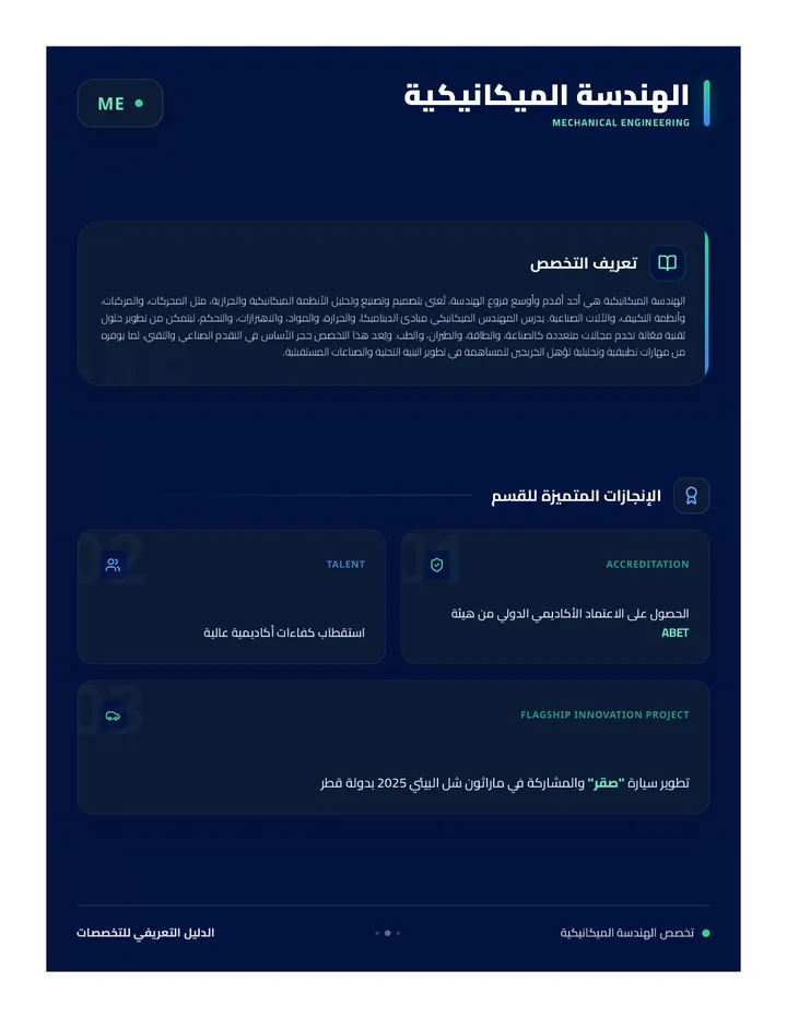 Mechanical Engineering Poster