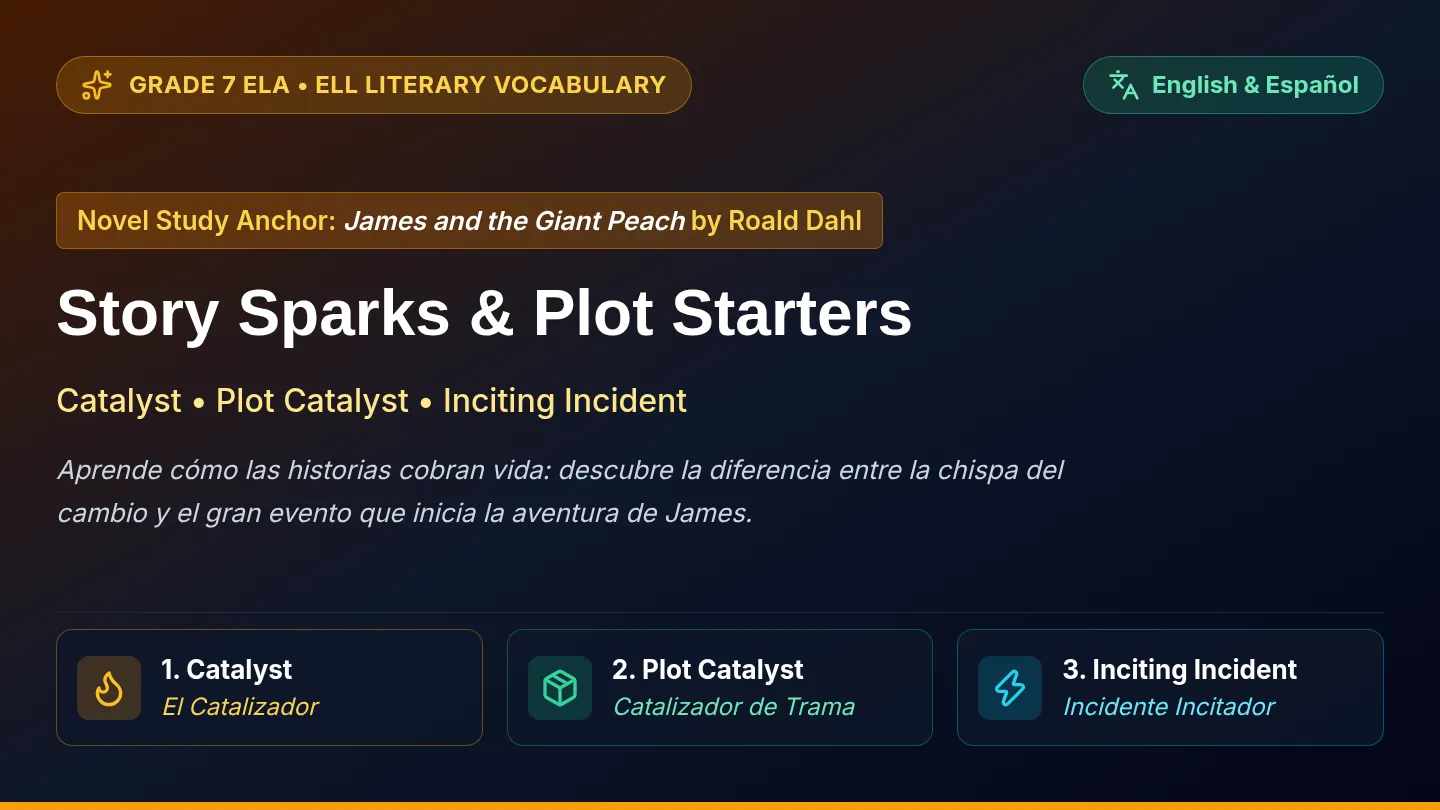 Story Spark Vocabulary Slides